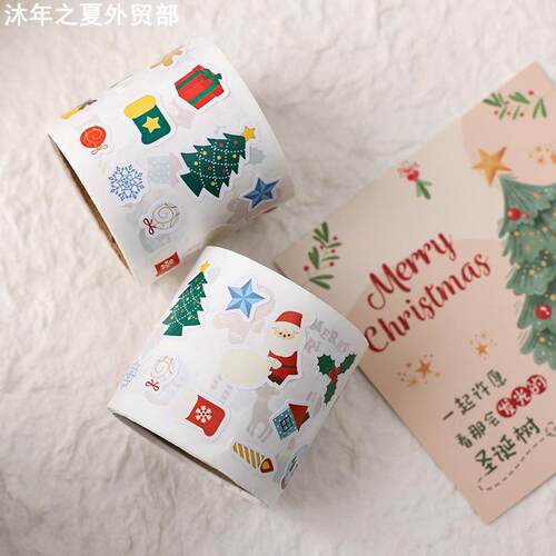 Christmasstickerstentlabels