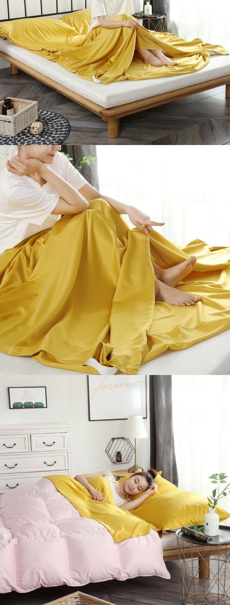 Đi tàu ngủ ngủ tạo tác thiết yếu túi ngủ dành cho người lớn mùa hè mỏng đơn ra khỏi khách sạn phải có cặp đôi nhân tạo - Túi ngủ túi ngủ đông