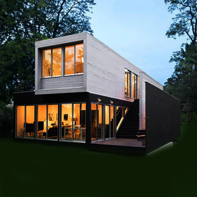 大型网红轻钢别墅集成房屋