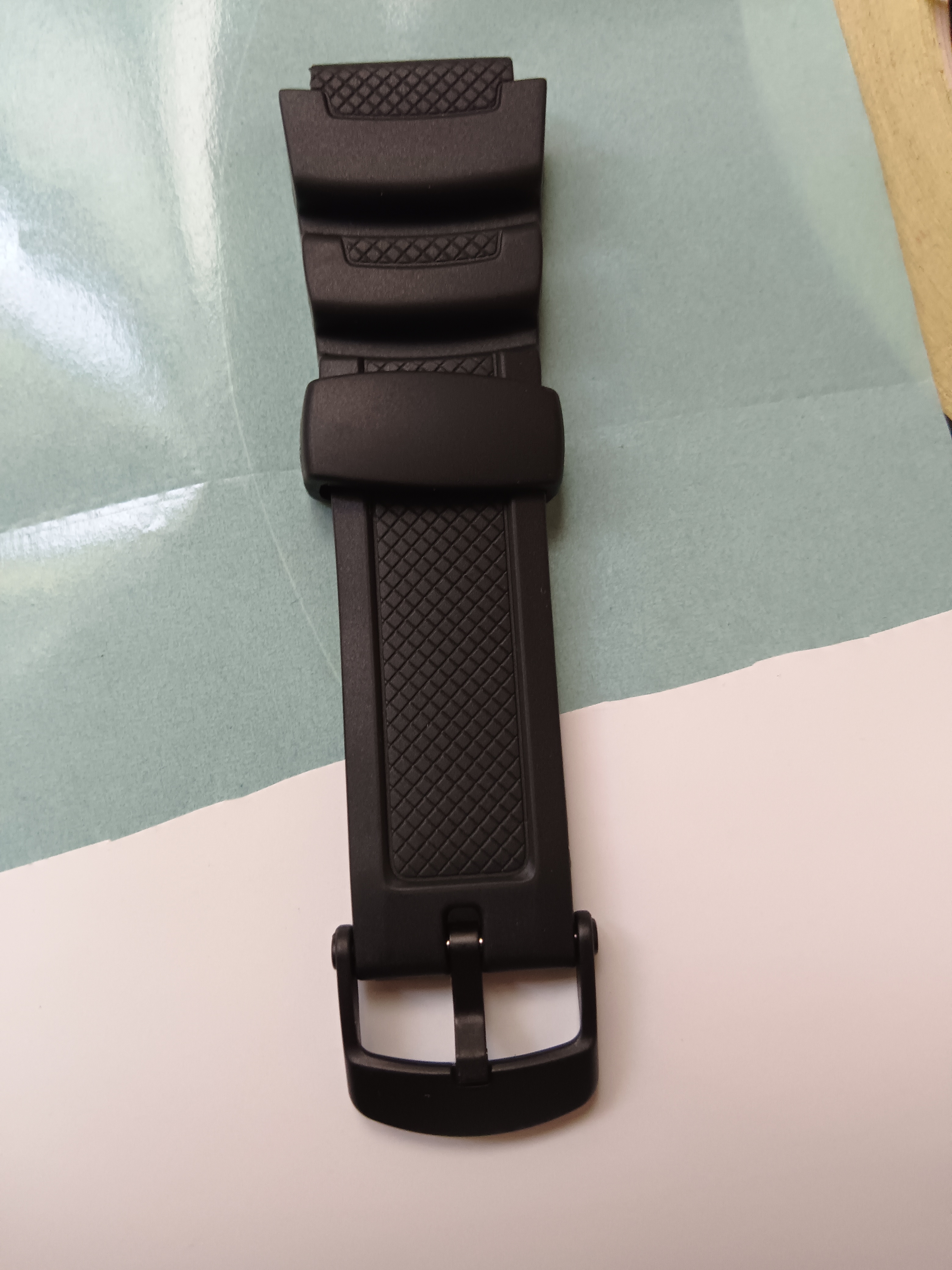 适配半边卡西欧W-S200H，W-S210H树脂表带，半边