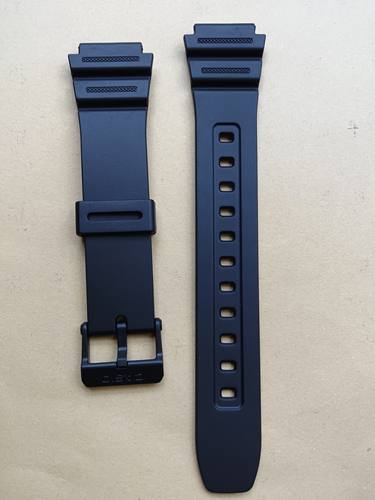 适配卡西欧AE-1200WH 1300WH F-108WH W-216H 1600 树脂表带