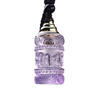 天然白水晶嘎乌盒舍利子吊坠楞严咒项链莲花饰品空瓶子打开