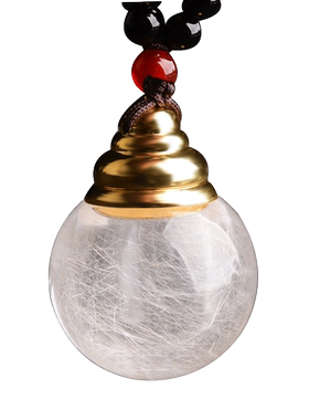 舍利塔护身符水晶许愿瓶嘎乌盒