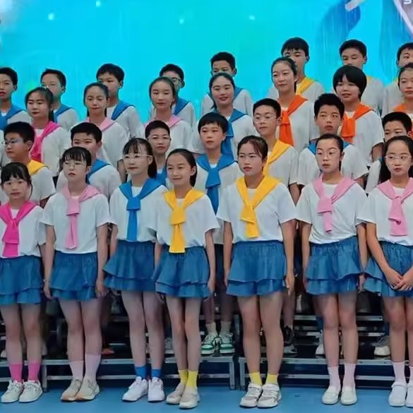儿童啦啦队表演服小学生