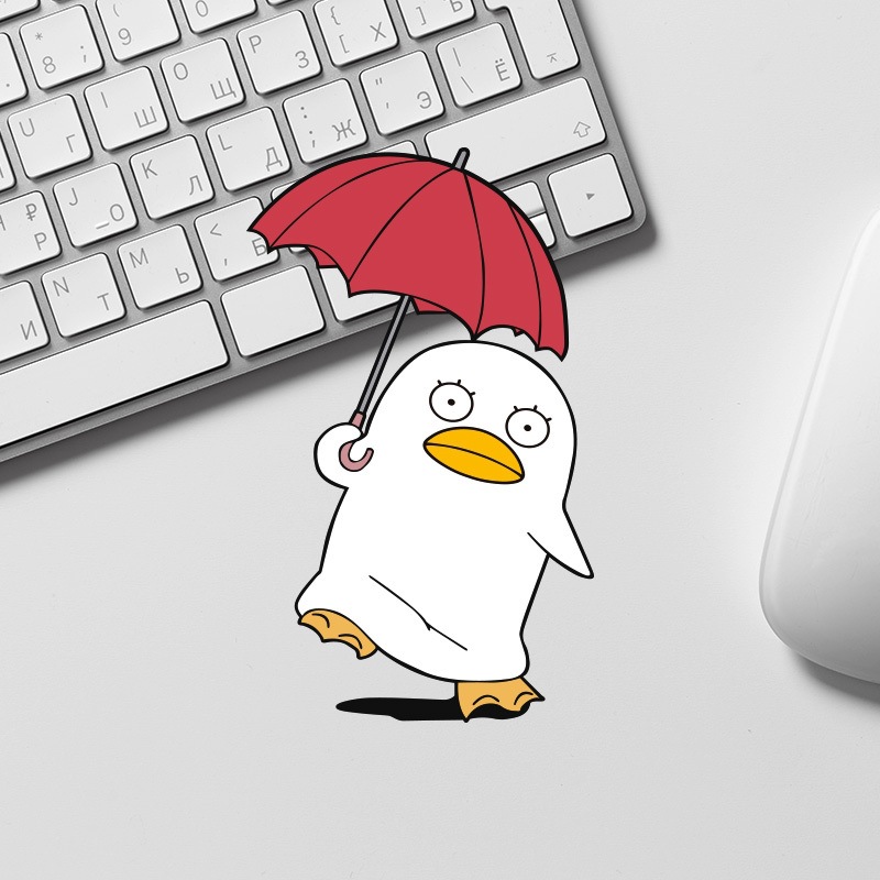 新品银魂伊丽莎白卡通可爱个性车身玻璃后窗装饰电动摩托汽车贴纸