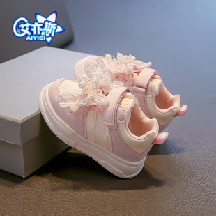 1-2-3-4-5岁2026春秋季新款女童公主鞋宝宝童鞋皮面单鞋轻便防滑