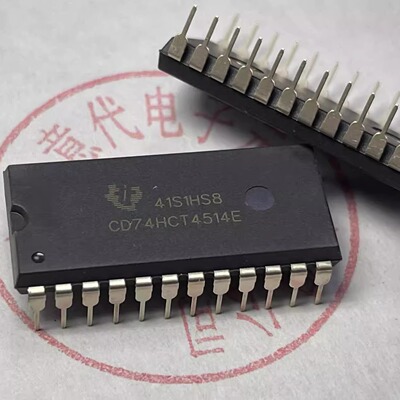 CD74HCT4514E ,TI德州, 4514【进口原装】赛格市场G332室实体现货