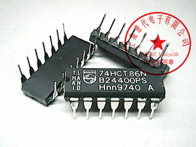 74HCT86N 飞利浦 74HCT86〖正品原装〗赛格市场G332室实体店 现货