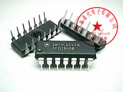 SN74LS242N  MOT 74LS242【进口原装】赛格市场G332室实体店 现货
