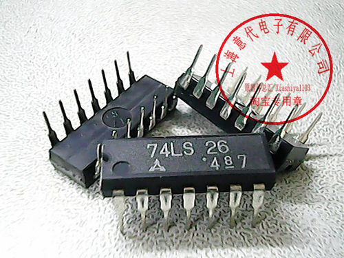 74LS26  松下  DIP-14〖正品原装〗赛格市场G332室实体店 现货