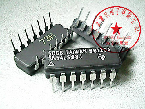 SN54LS08J ,TI德州, 54LS08【进口原装】赛格市场G332室实体现货