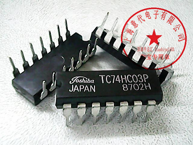 TC74HC03P 东芝 74HC03〖正品原装〗赛格市场G332室实体店 现货