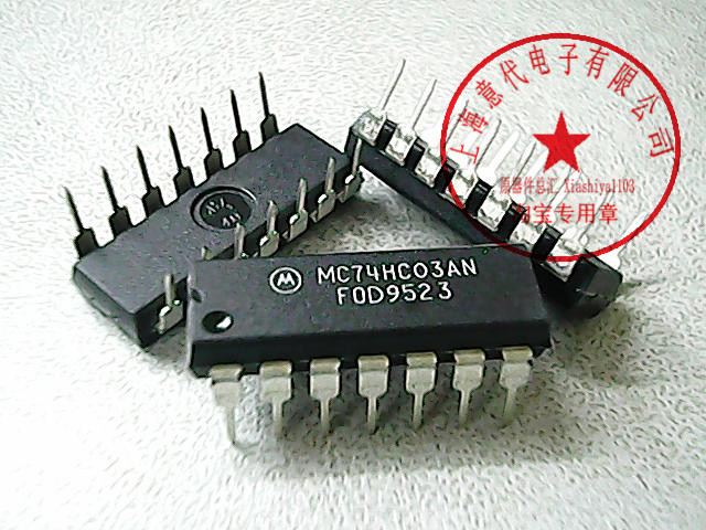 MC74HC03N  MOT  74HC03【原装】赛格市场G332室实体店 现货