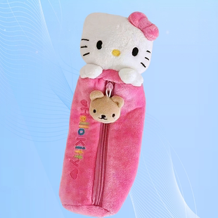 hellokitty学习用品笔袋高颜值大容量学生文具收纳袋少女心日系