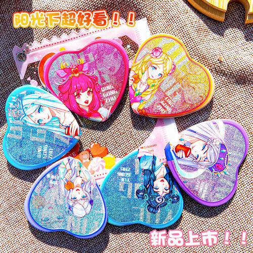 叶罗丽卡通徽章吧唧情冰公主周边二次元收藏女孩玩具挂件银尘立牌