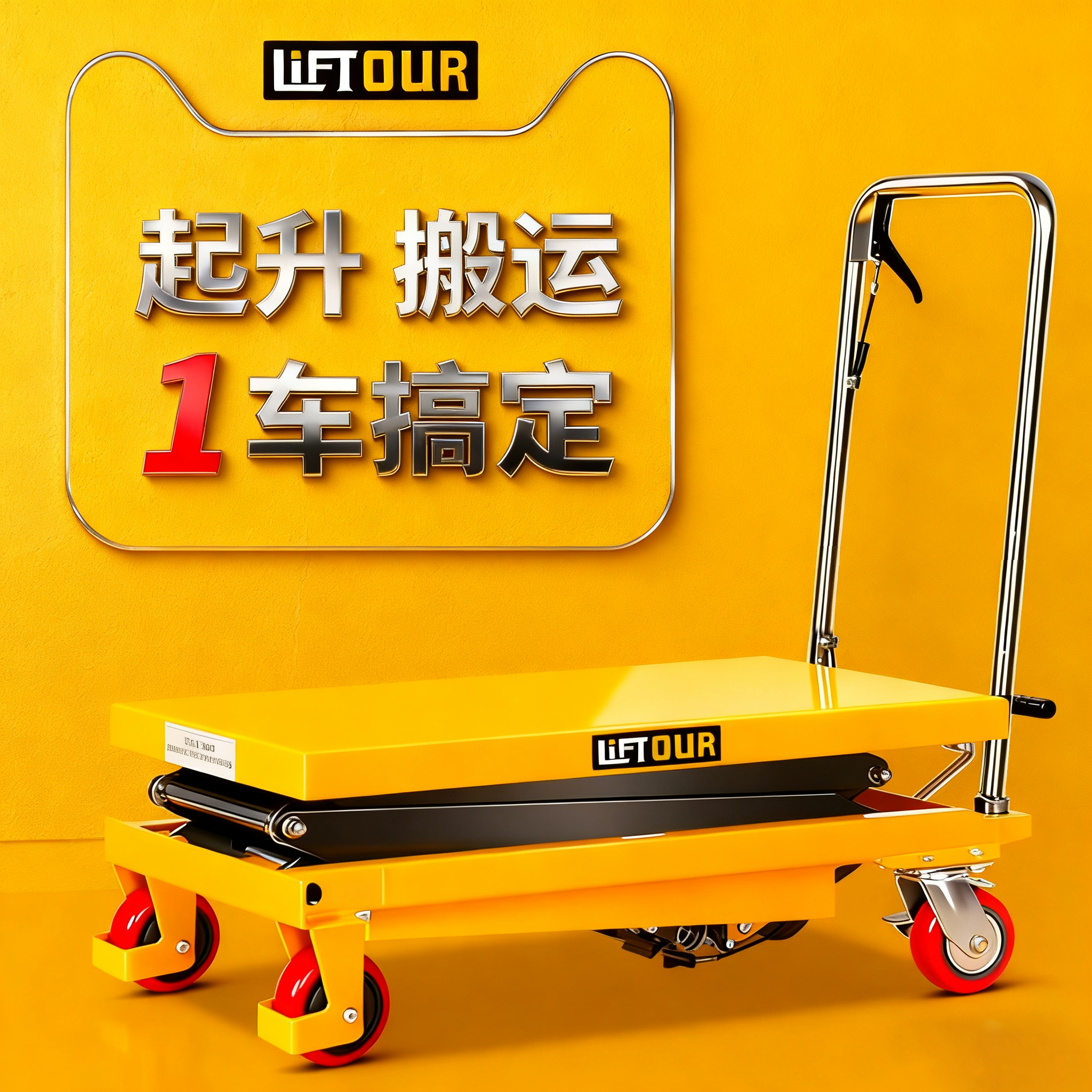 力拓中用升降推车【终身维修】