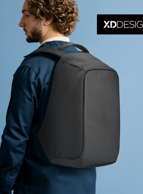 XDDESIGN爱思迪防盗背包男双肩包商务休闲书包15点6寸电脑包14寸