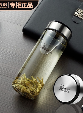 希诺单层玻璃杯大容量加厚耐盖男女水杯子XN-6052/6053/6055/6056