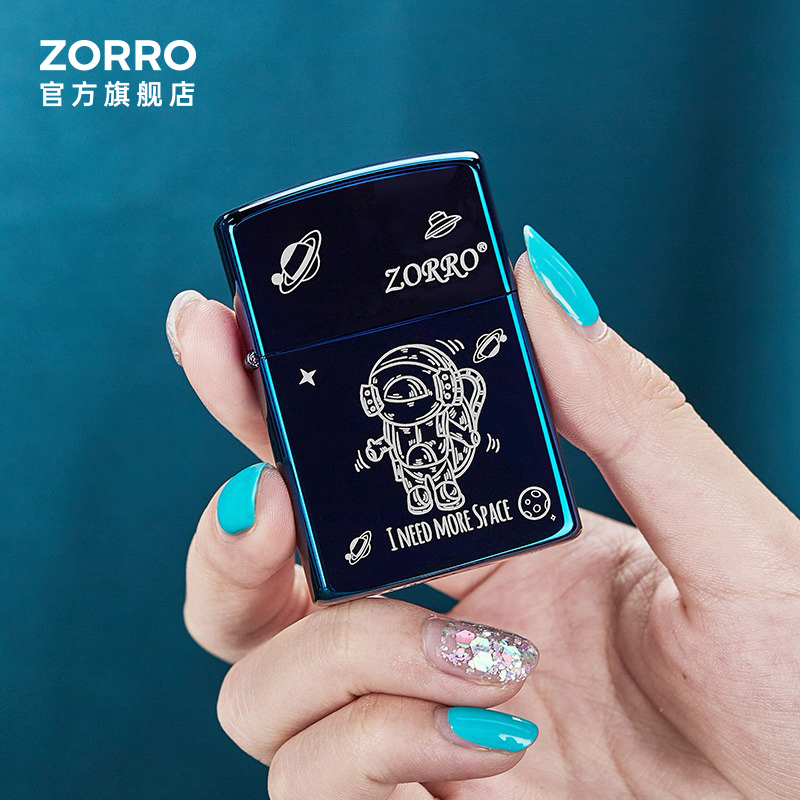 佐罗煤油打火机ZORRO个性刻印