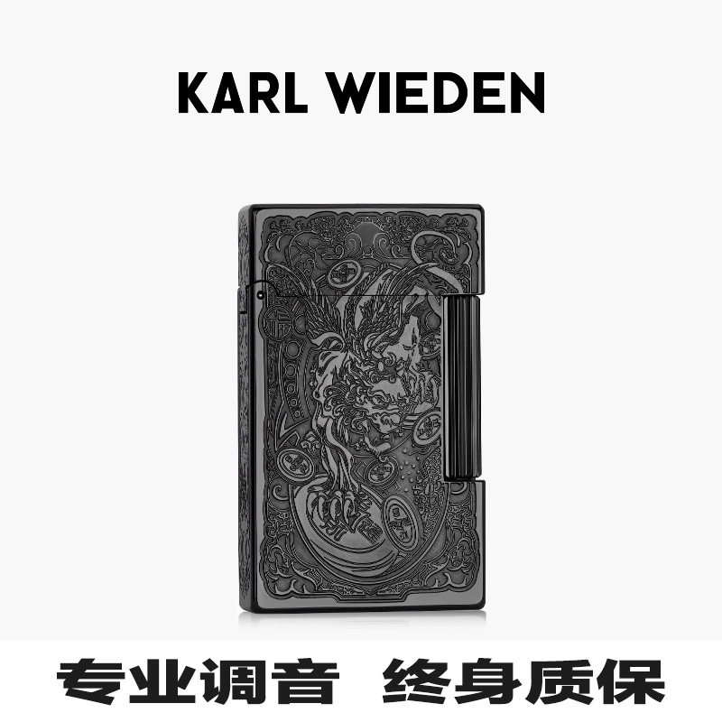 佐罗联KW卡尔威登朗声打火机送男生生日老公爸礼物礼盒貔貅招财