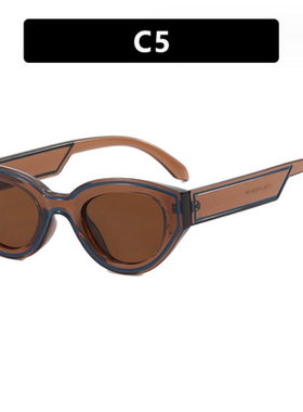 新款时尚欧美复古墨镜个性街拍