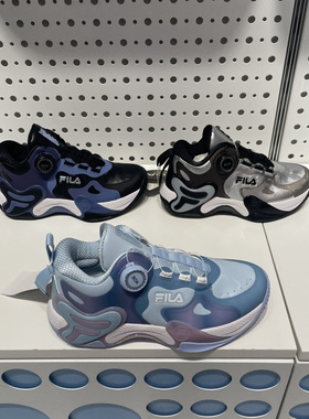 一口价现货FILA斐乐童鞋男女大童运动鞋减震场上篮球鞋K15B242202