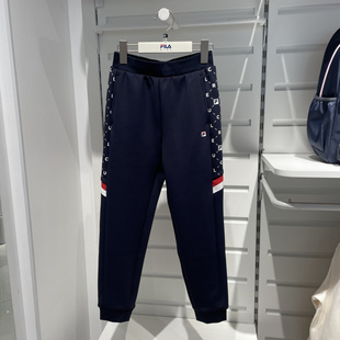 男大童运动休闲百搭针织长裤 新款 K62B613605 2026春季 FILA斐乐童装