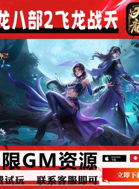天龙八部2飞龙战天手游gm后台修改版首充成品号代无限安卓新