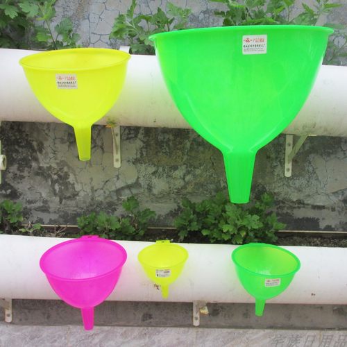 塑料漏斗半透明厨房家用小号加大