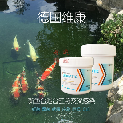 维康水族碧柔空鱼缸鱼池预防合鱼交叉感染除菌霉病毒充血应急消毒