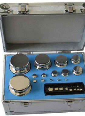 不锈钢砝码1mg-1kg/25个套装砝码 标准砝码M1 F2 F1级 计量砝码