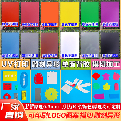 sl03薄片垫片磨砂彩色塑料片