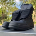 Inverted Triangle Thick Shoelaces All Black