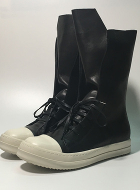 2025 RO FABLED 欧美潮中筒靴马丁靴靴子男靴真皮高街靴子女靴子