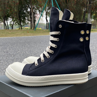 ROFABLED高帮鞋男帆布鞋板鞋