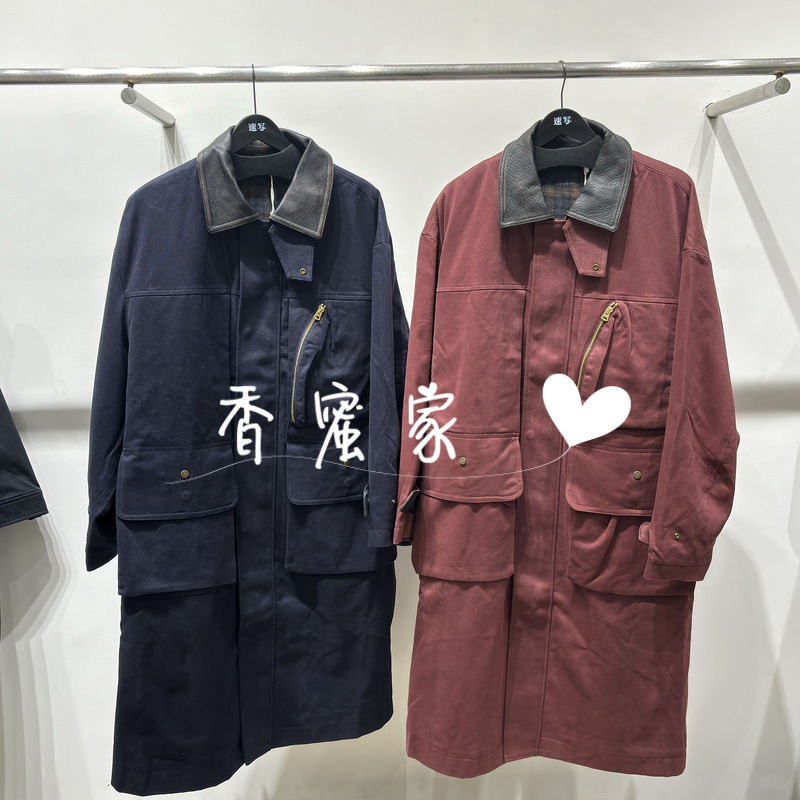 【香蜜】速写男装2025年冬专柜正品风衣外套9PA913800吊牌3595