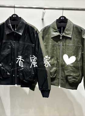 【香蜜】速写男装2026年春专柜正品仿皮衣外套9Q1T12960吊牌2295