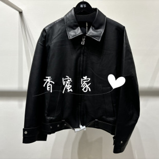 2026年春专柜正品 速写男装 仿皮衣外套9Q1T13950吊牌2595 香蜜