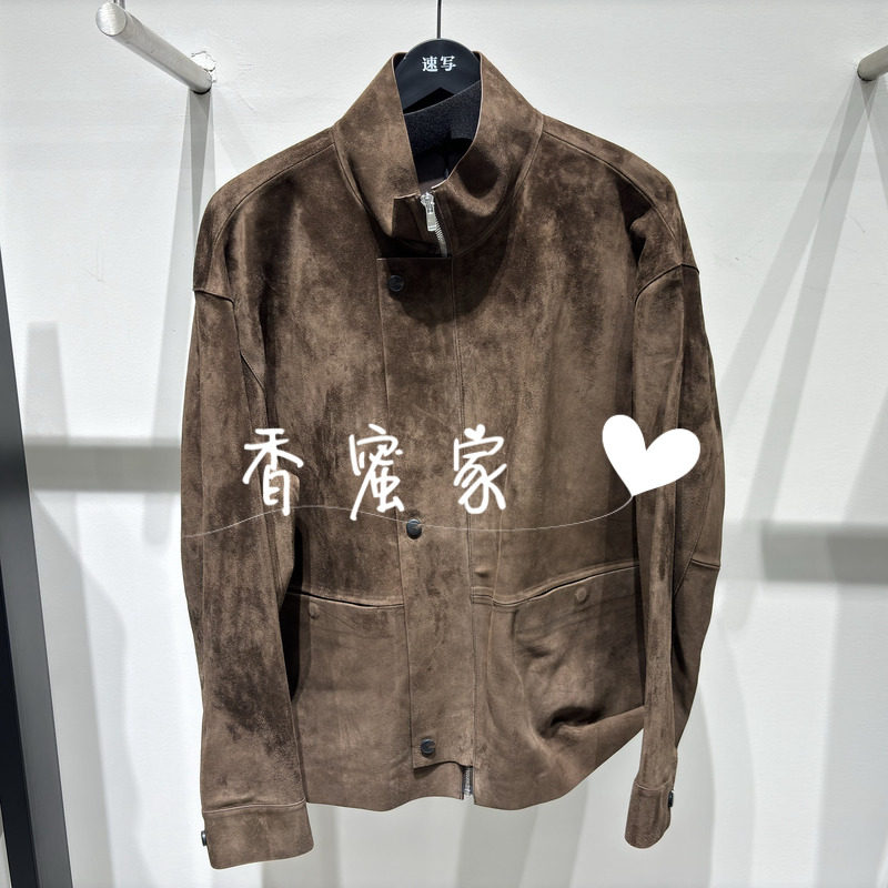 【香蜜】速写男装2026年秋专柜正品真皮衣外套9Q9A11390吊牌6995