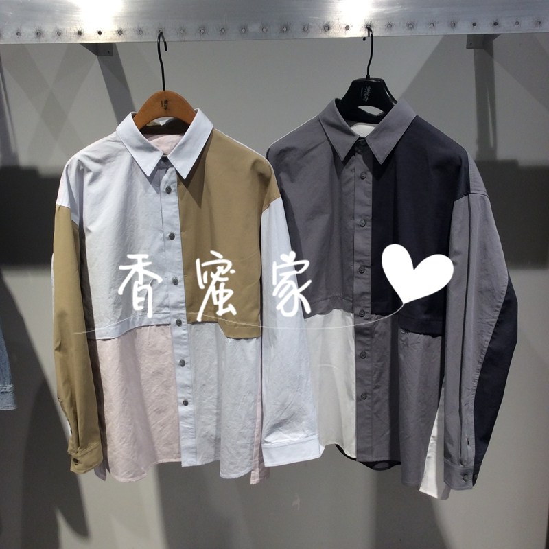 【断码清】速写男装2024年春专柜正品长袖衬衫衣9O2213880-1395