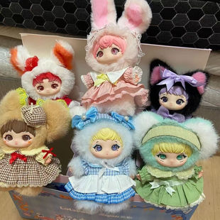 正版又梨萝莉塔秘境茶歇会搪胶盲盒手办玩偶可爱公仔娃娃女生礼物