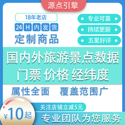 国内国外旅游景点价格星级经纬度