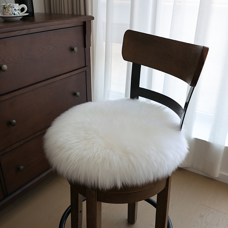 纯羊毛澳洲坐垫桓羊纯羊毛欧式