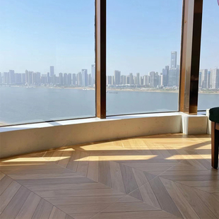 KT法式原木风鱼骨木纹砖600x1200人字拼哑光精雕客餐厅仿实木地砖