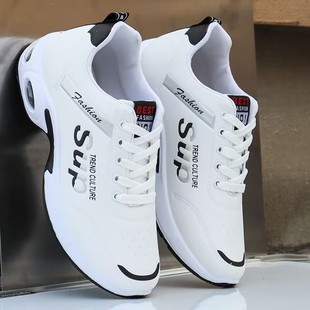 防臭皮面运动鞋 男鞋 防水防滑休闲软底耐磨跑步鞋 2025秋冬季 子潮鞋