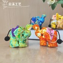泰国手工可爱花布小象钥匙扣旅游纪念品小饰品活动礼品大象包挂件