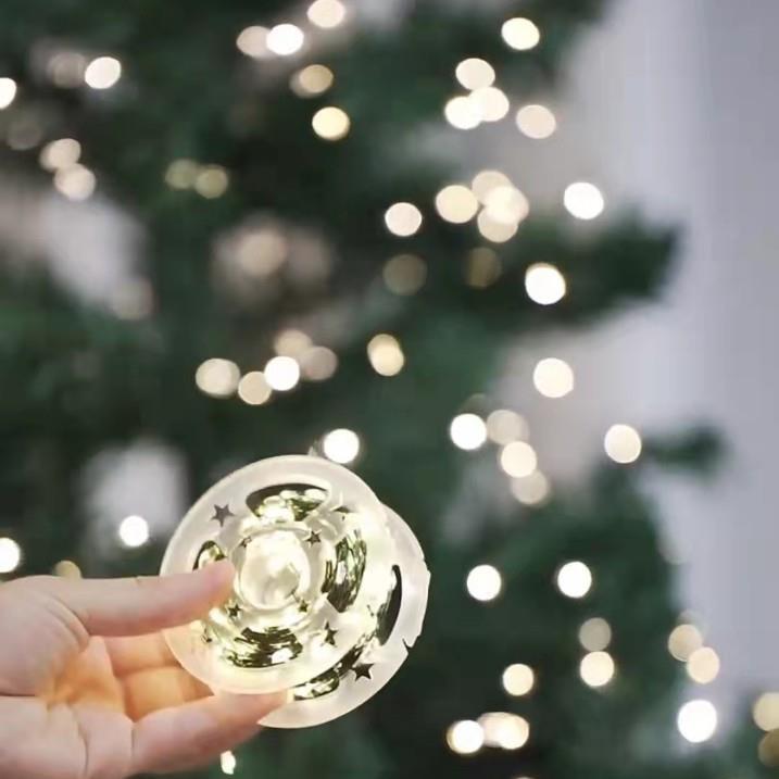 100 meter dark green copper wire lamp for Christmas tree树