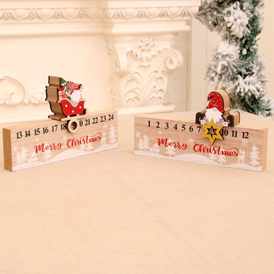 Woodencalendarmobileornament