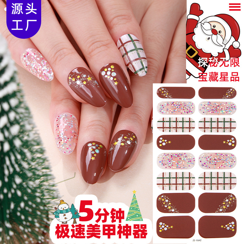 Christmasnailstickerssnowflake