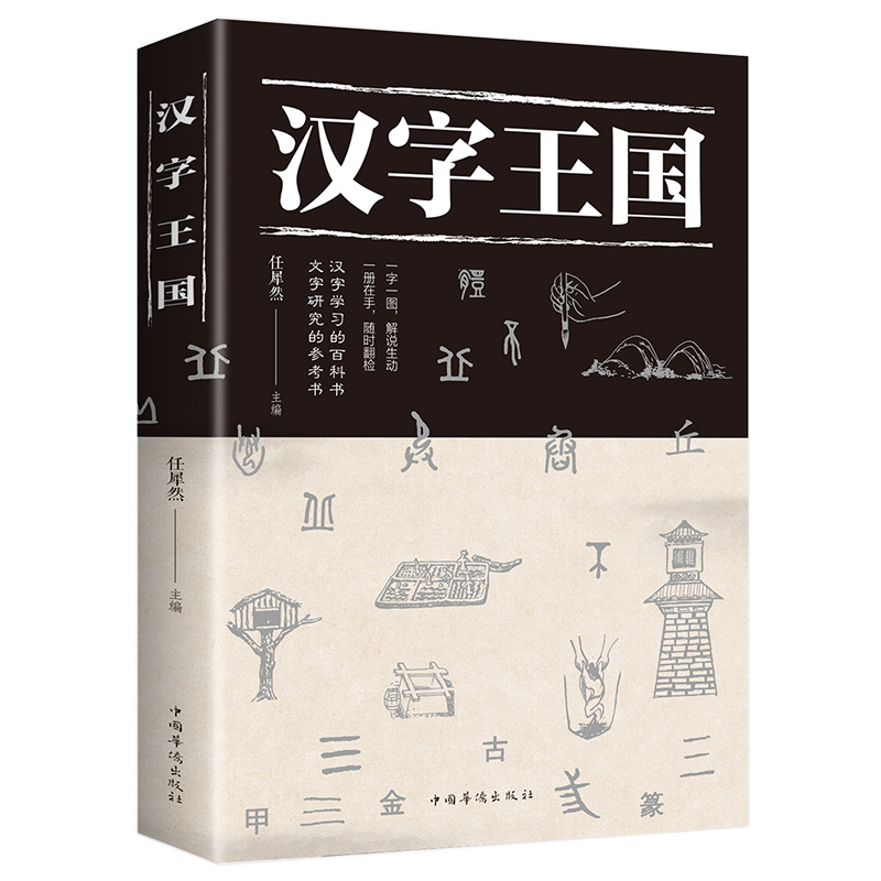 包邮 汉字王国 剖析每个字起源和演变的详细过程社会科学语言文字青少年中小学生阅读说文解字画说汉字科普书籍